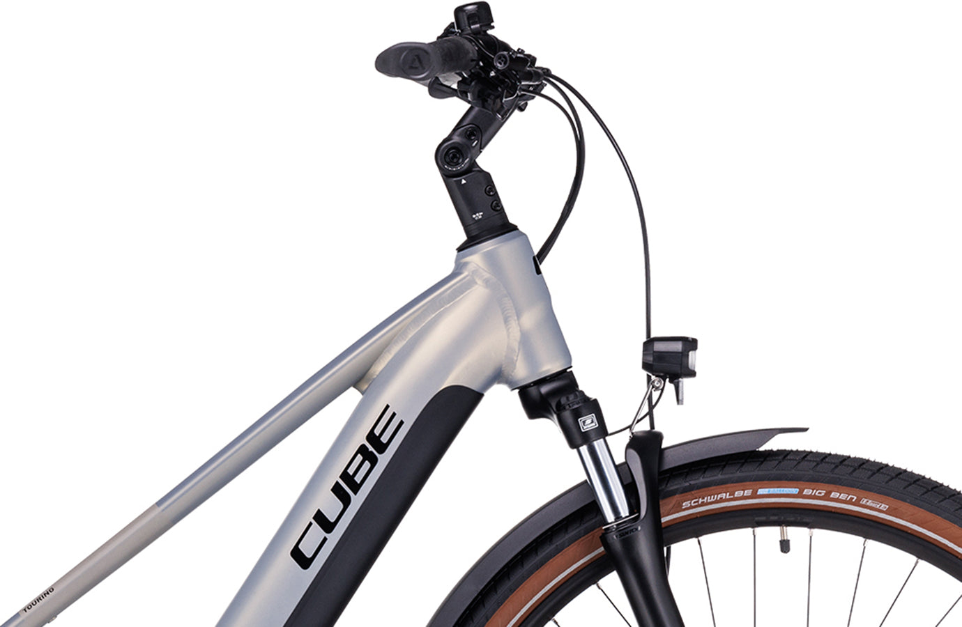 Cube Touring Hybrid Pro 625 Trapeze argent nacré et noir (2024)