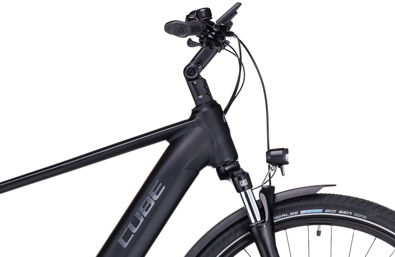 Cube Touring Hybrid Pro 625 Classic noir et métal (2024)