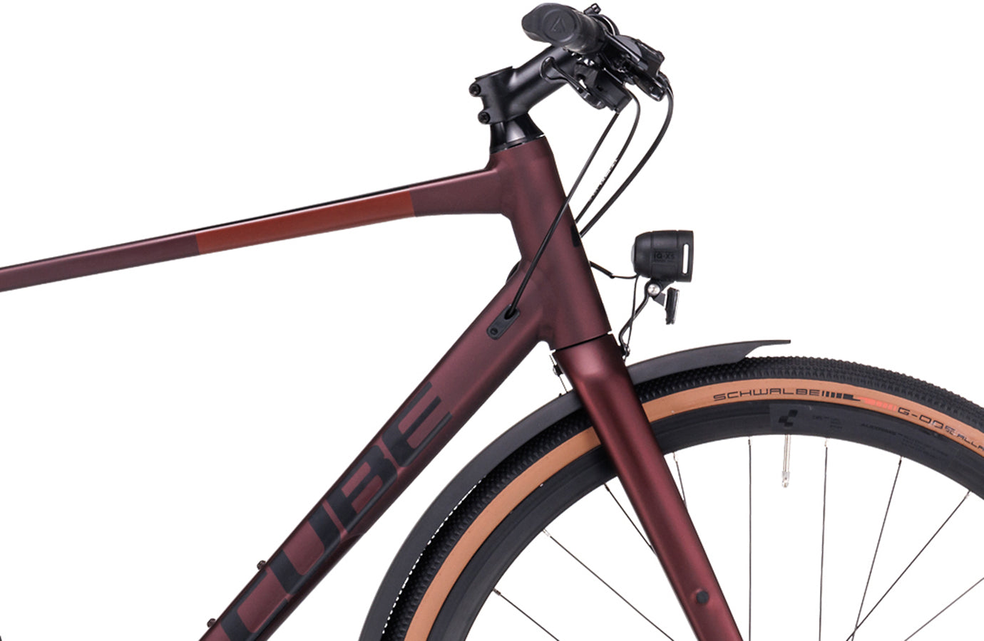 Cube Nulane Race FE Classic rouge rubis et noir (2024)