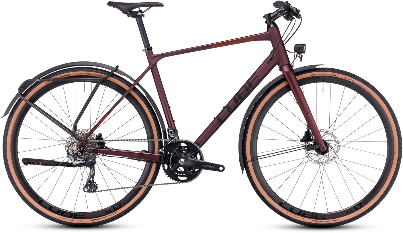 Cube Nulane Race FE Classic rouge rubis et noir (2024)