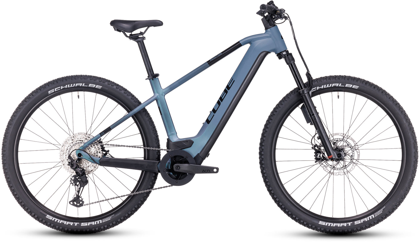 Cube Reaction Hybrid ABS 750 Classic gris émeraude et bleu (2023)