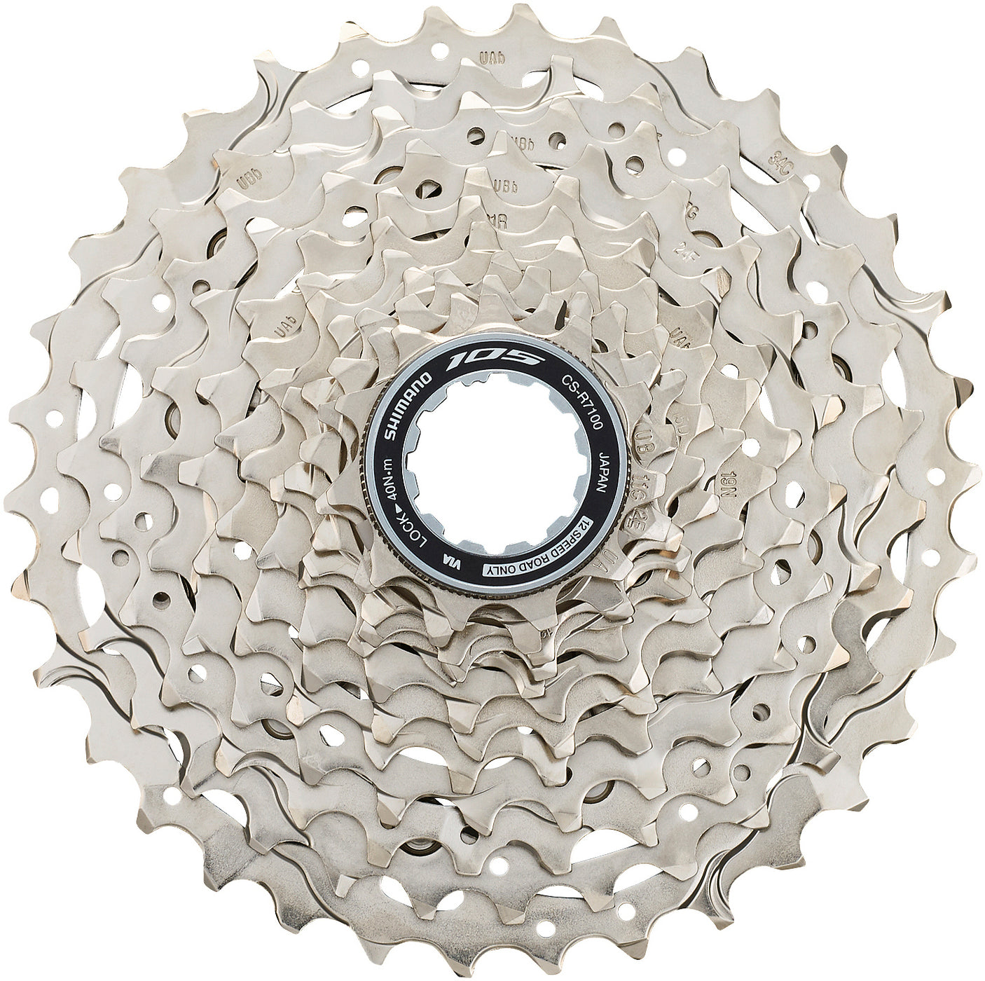 Cassette Shimano CS-R7100 12 vitesses 11-34T pour 105