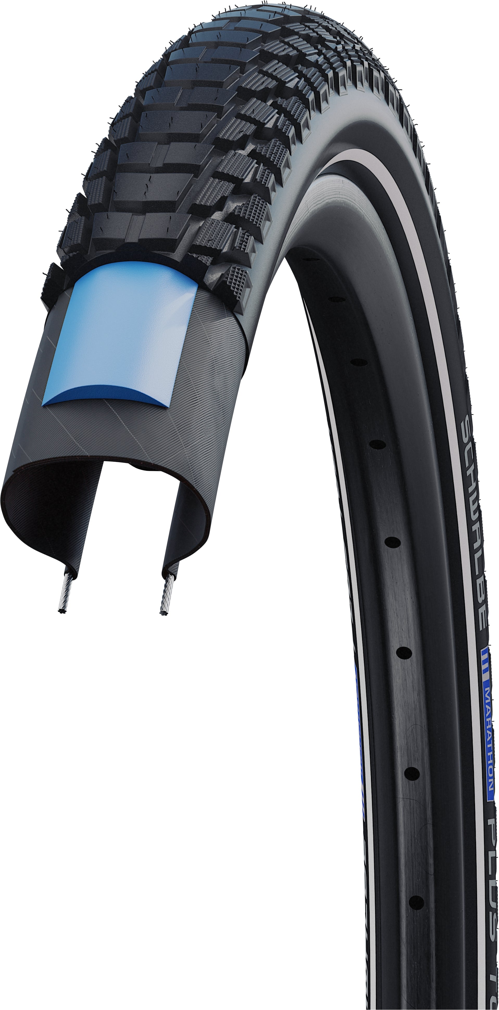 Schwalbe Marathon Plus Tour pneu à pneu 28x1.40