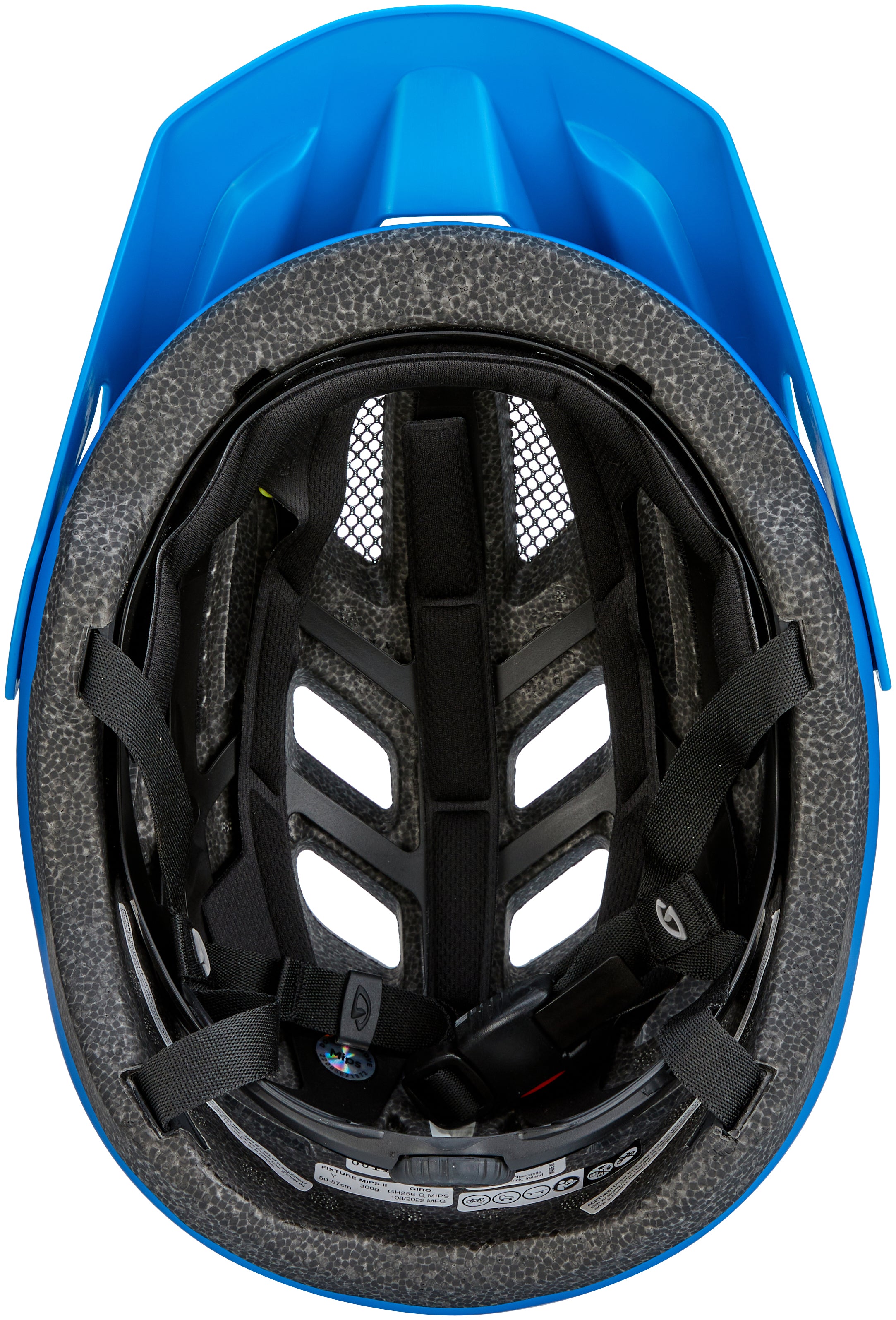 Giro Fixture II Y Helm matte ano blue