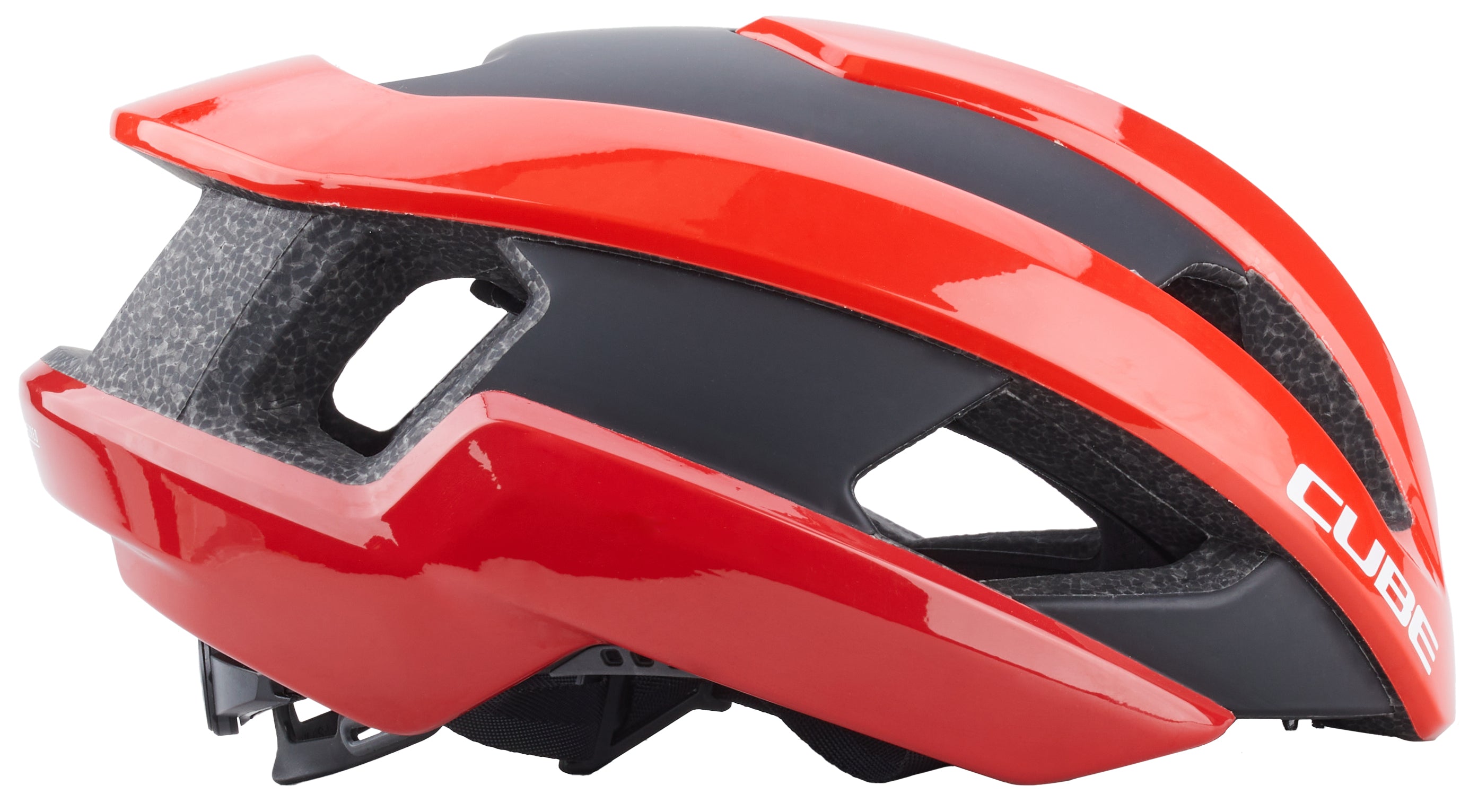 Casque CUBE HERON rouge