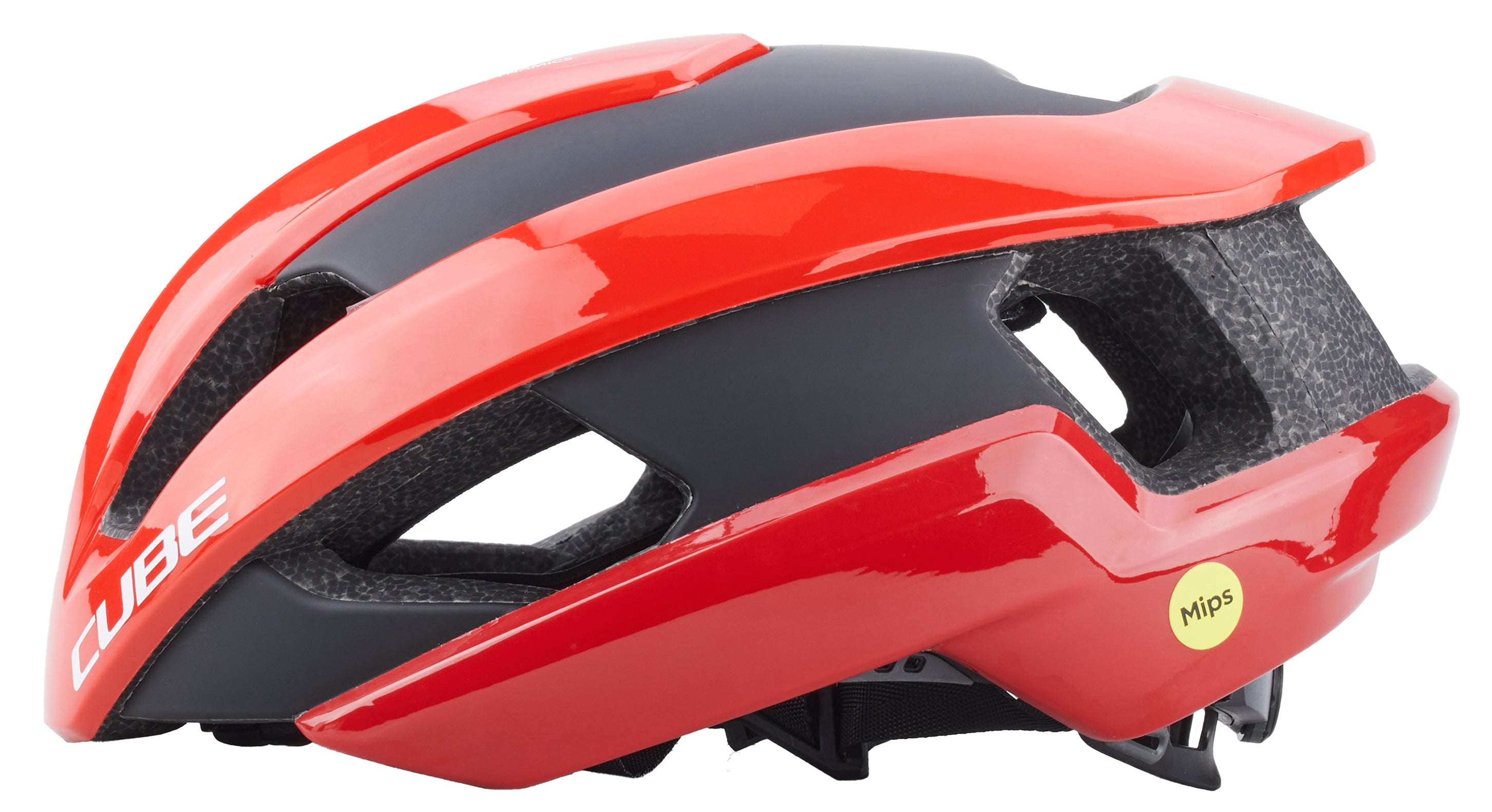 Casque CUBE HERON rouge