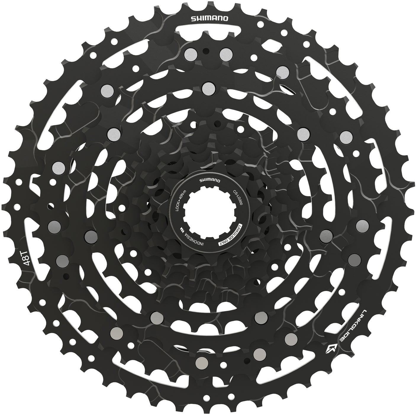 Cassette Shimano Cues CS-LG300 10 vitesses 11-48T