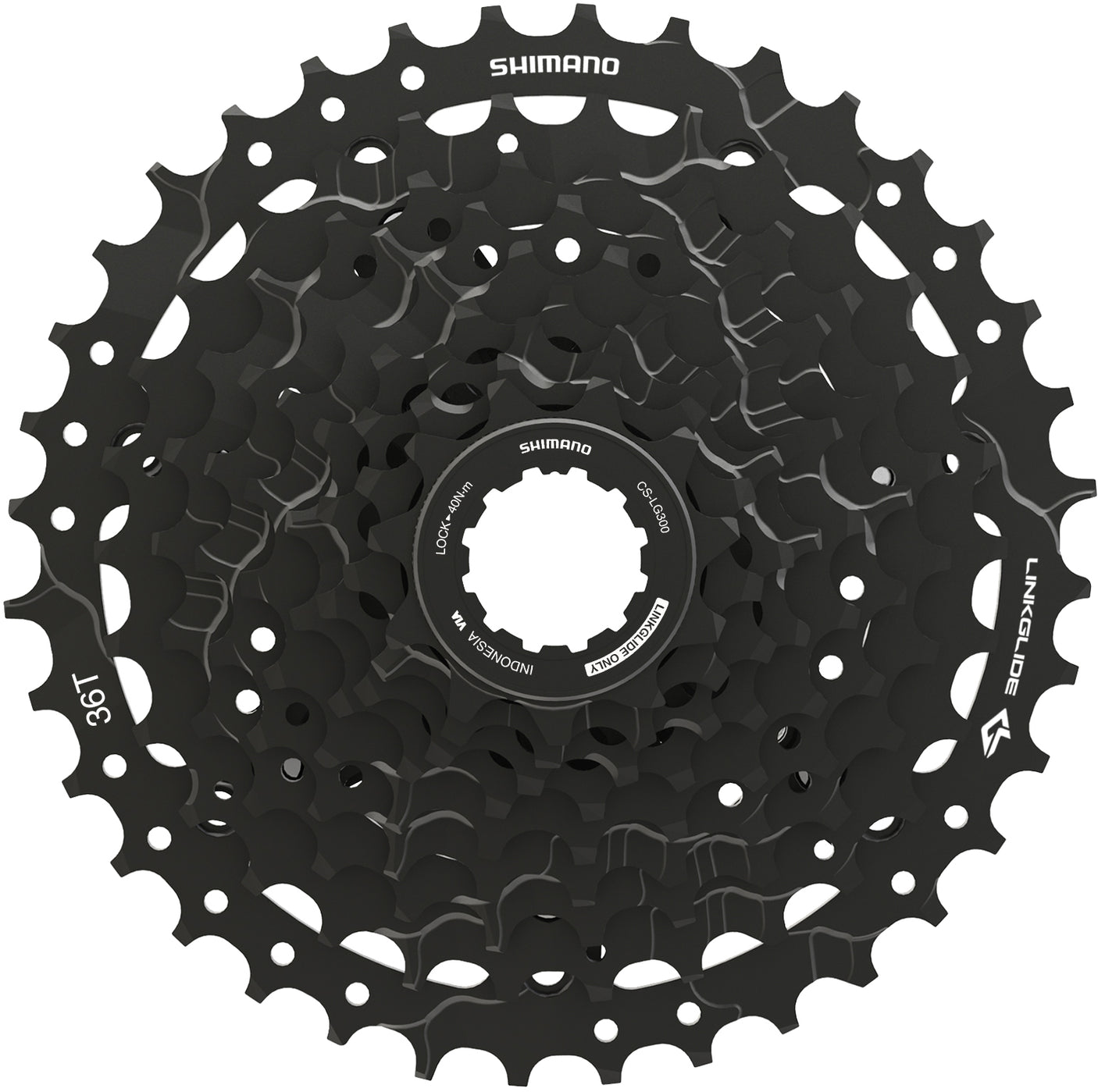 Cassette Shimano Cues CS-LG300 9 vitesses 11-36T