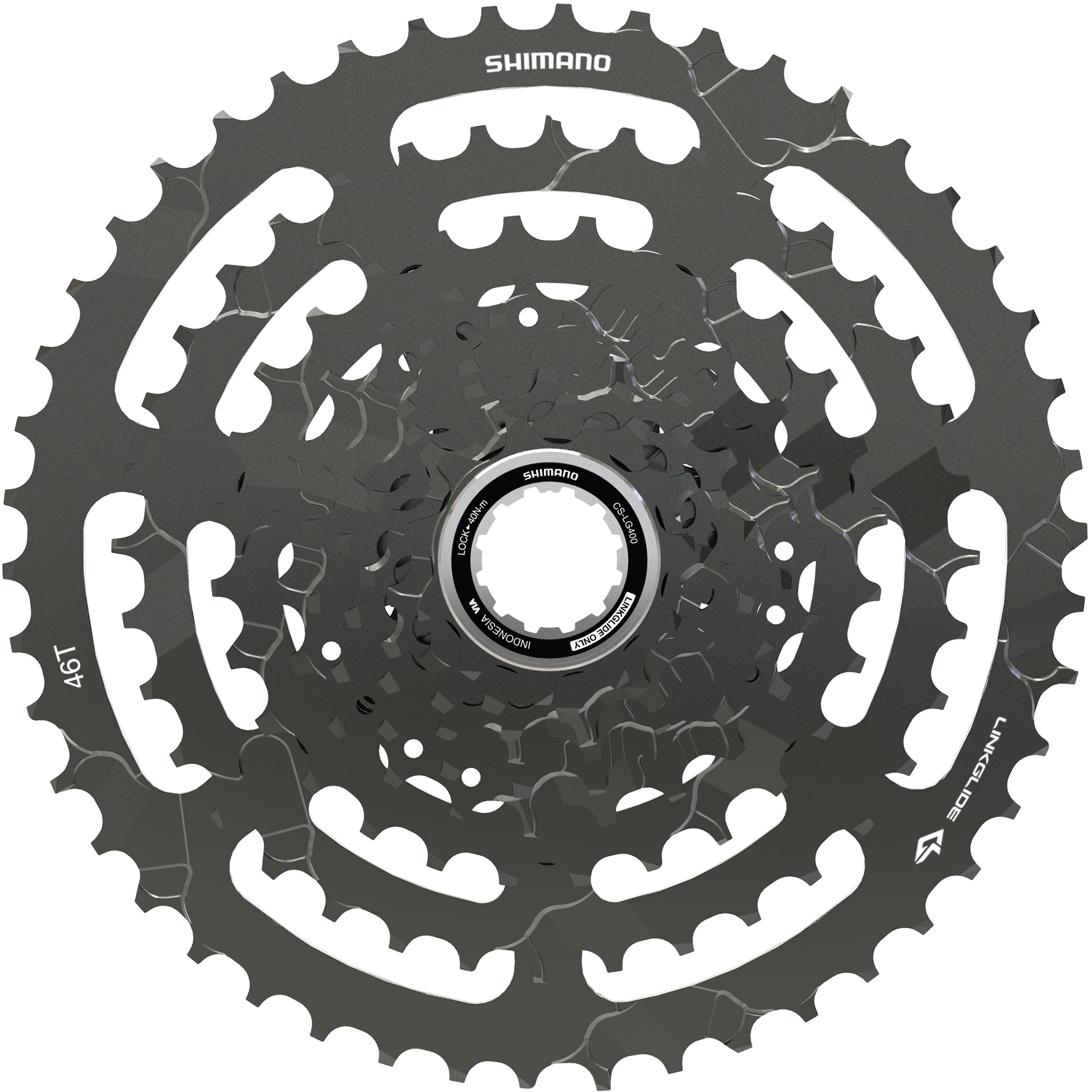 Cassette Shimano Cues CS-LG400 9 vitesses 11-46T