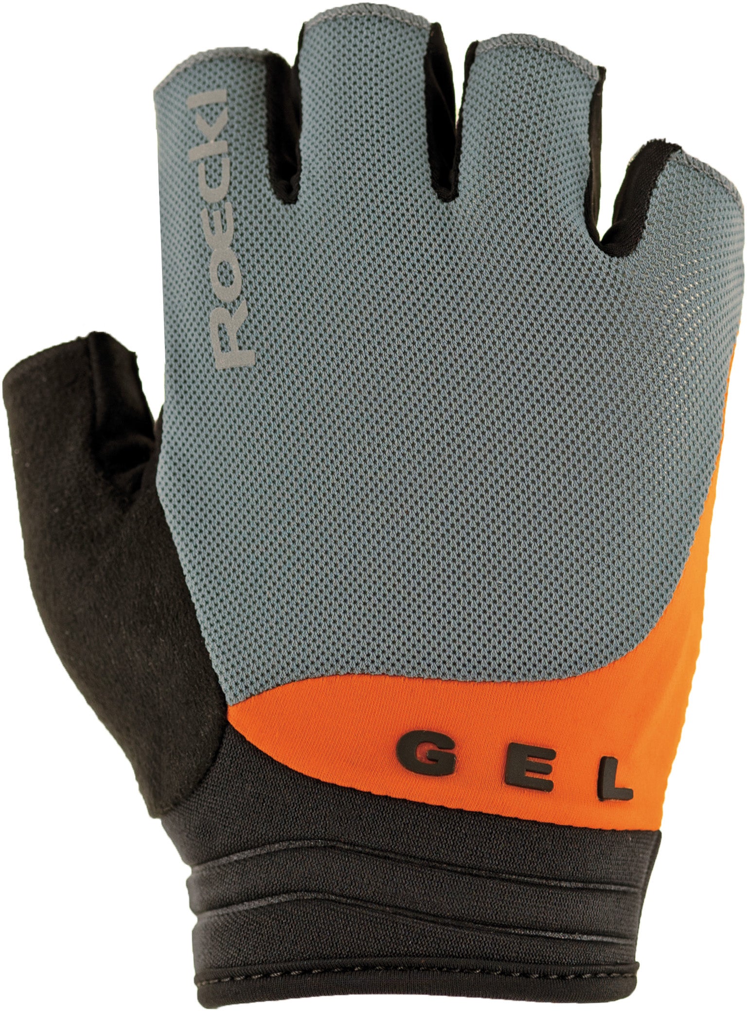 Gants Roeckl Itamos 2 Gris Hurricane/Orange