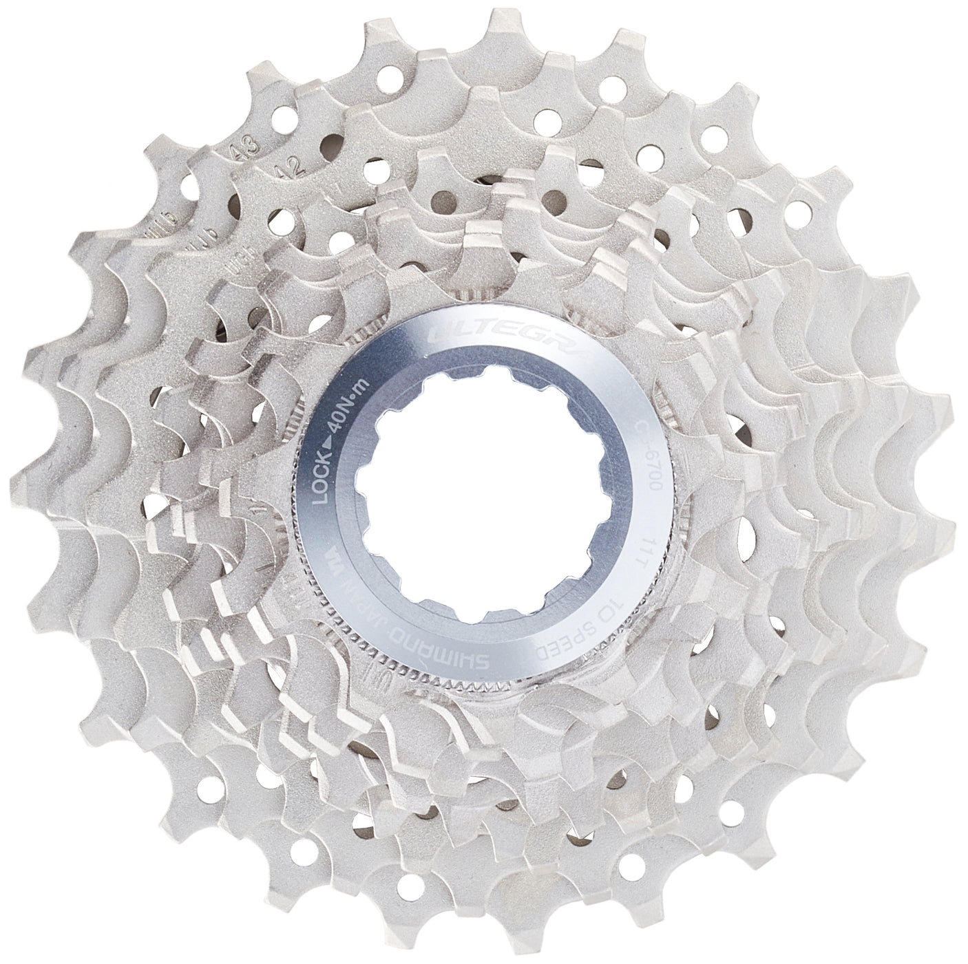 Cassette Shimano Ultegra CS-6700 10 vitesses argent