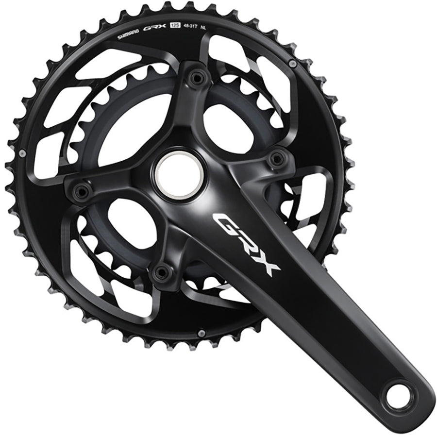 Pédalier Shimano GRX FC-RX820 2x12 vitesses 48-31T noir