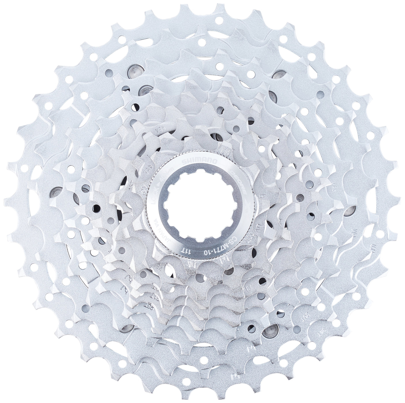 Cassette Shimano Deore XT CS-M771 10 vitesses argent