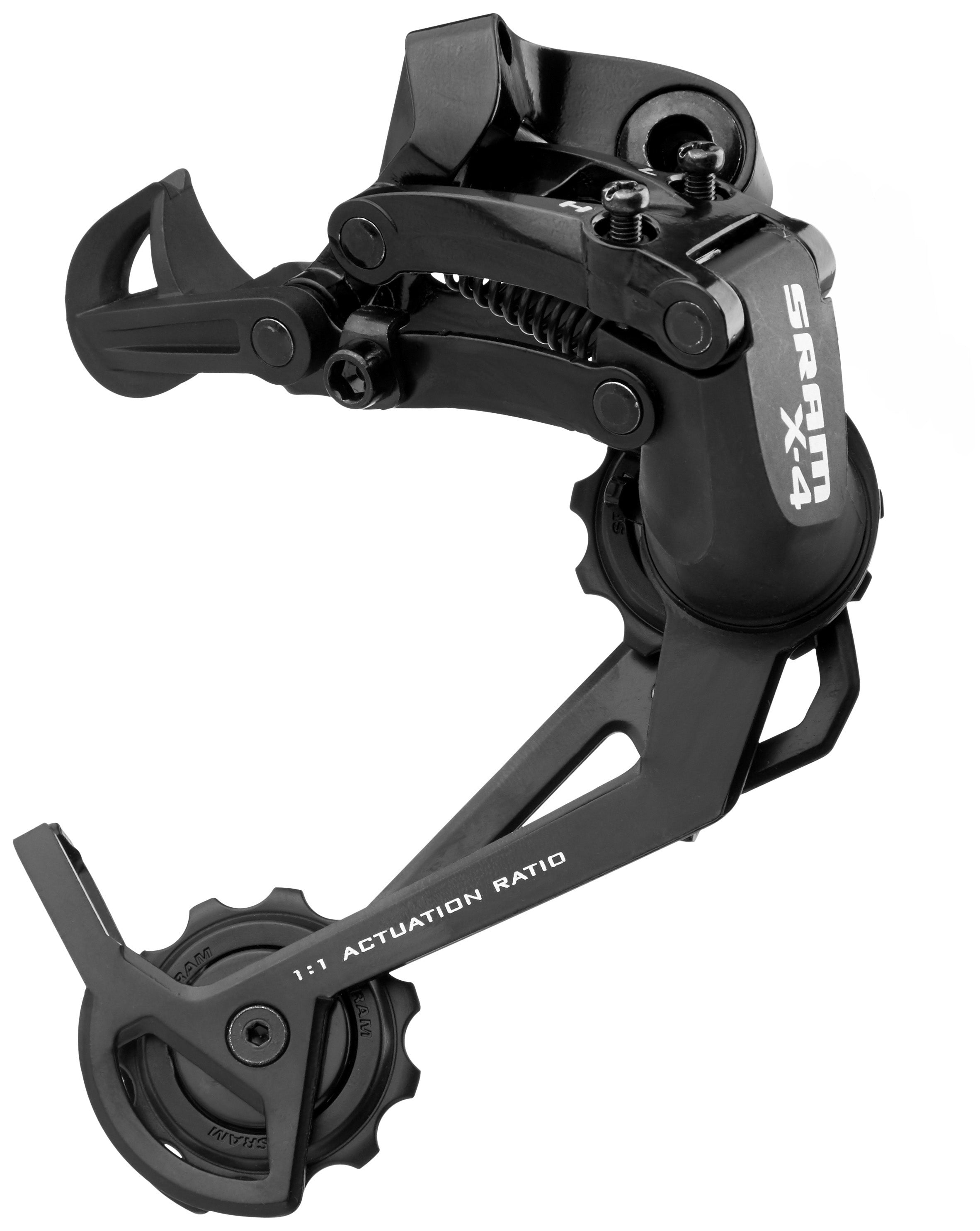 Dérailleur arrière SRAM X4 8 vitesses chape longue noir