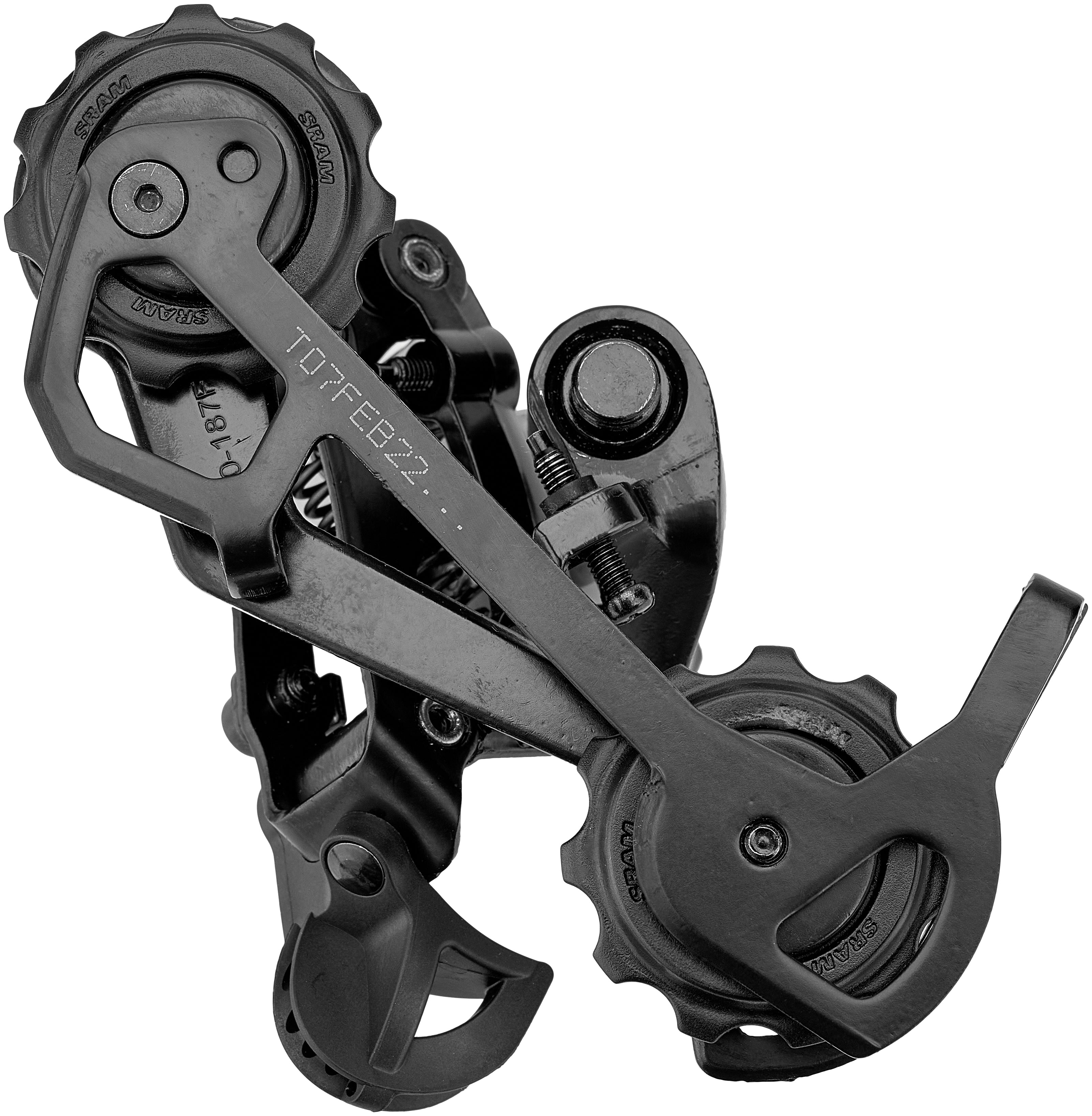 Dérailleur arrière SRAM X4 8 vitesses chape longue noir