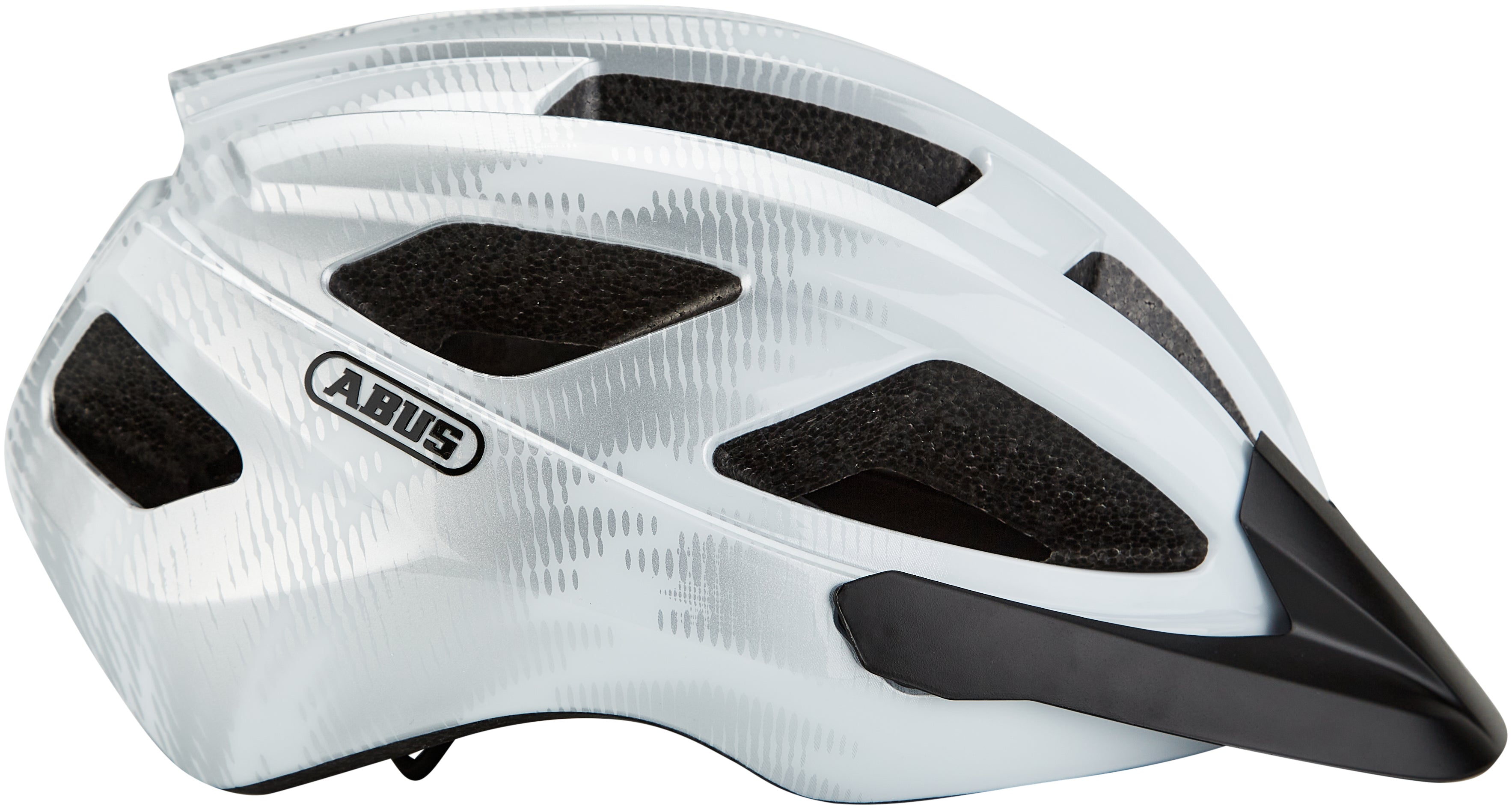 ABUS Macator Casque Route blanc argent