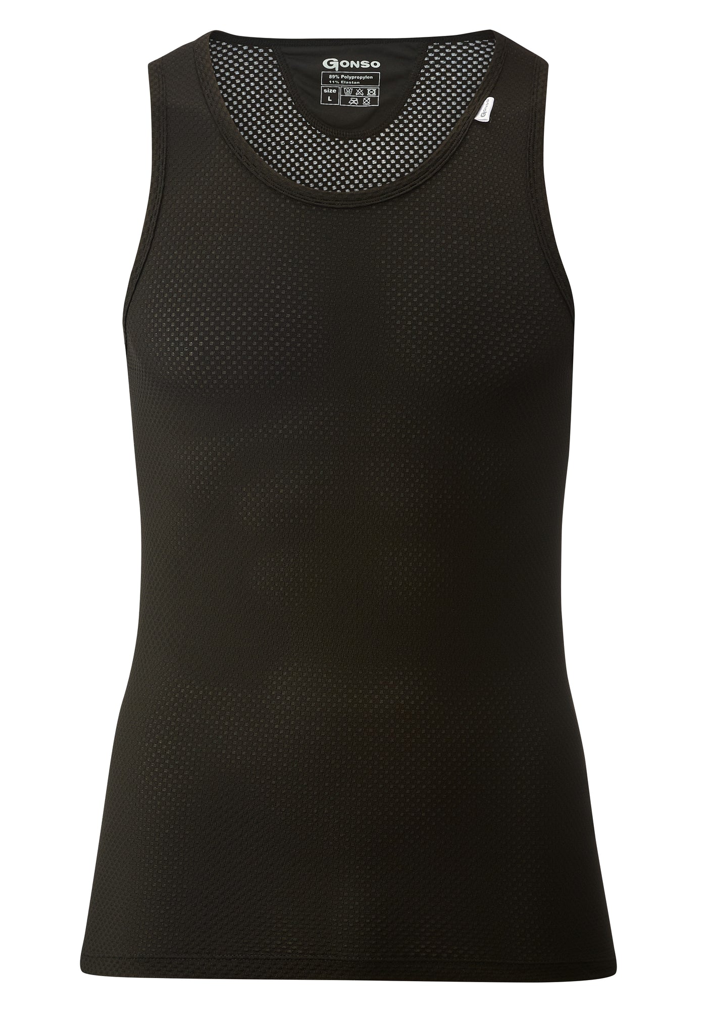 Gonso Base Chemise Sans Manches Homme Noir