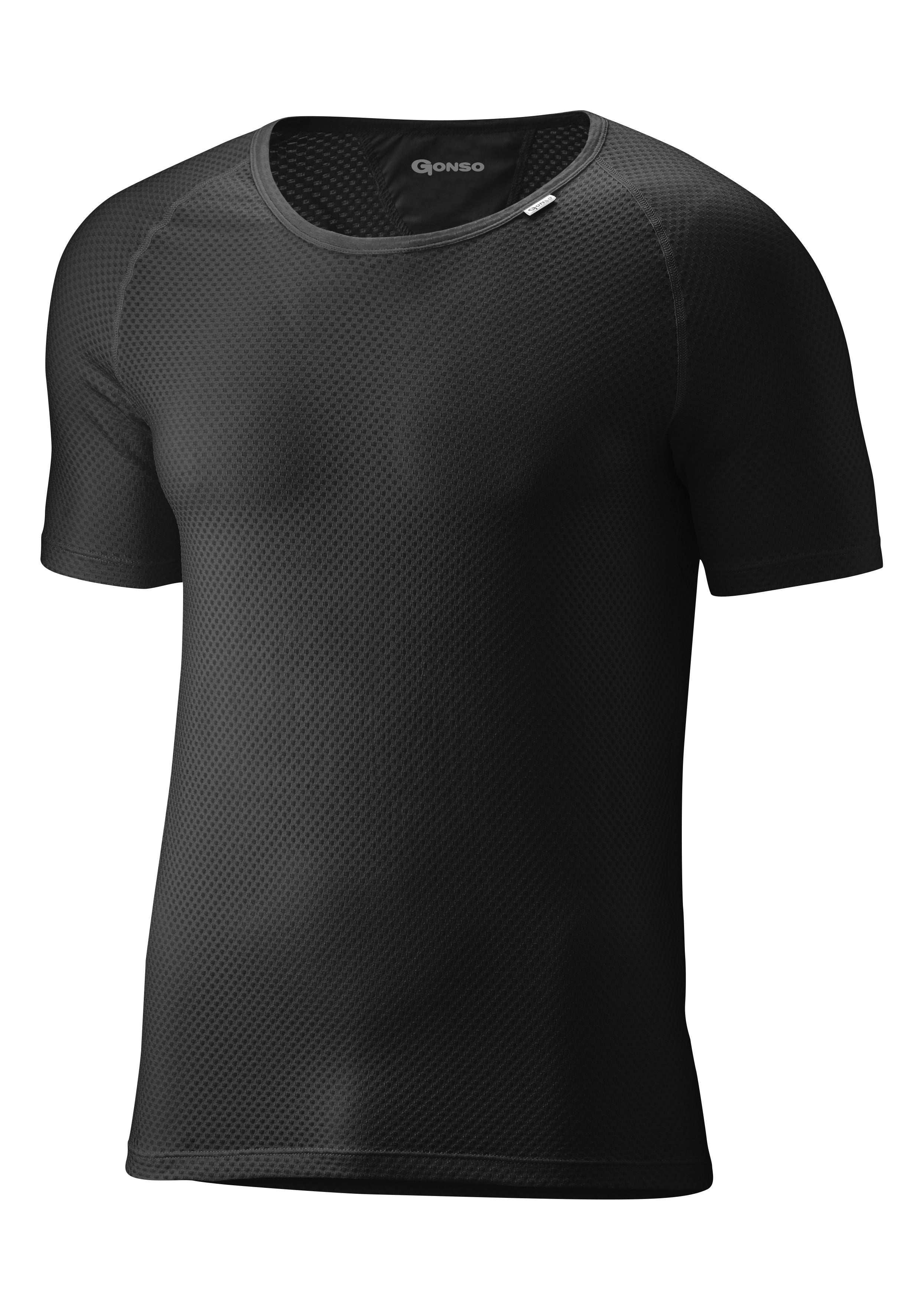 Gonso Base Chemise Homme Noir