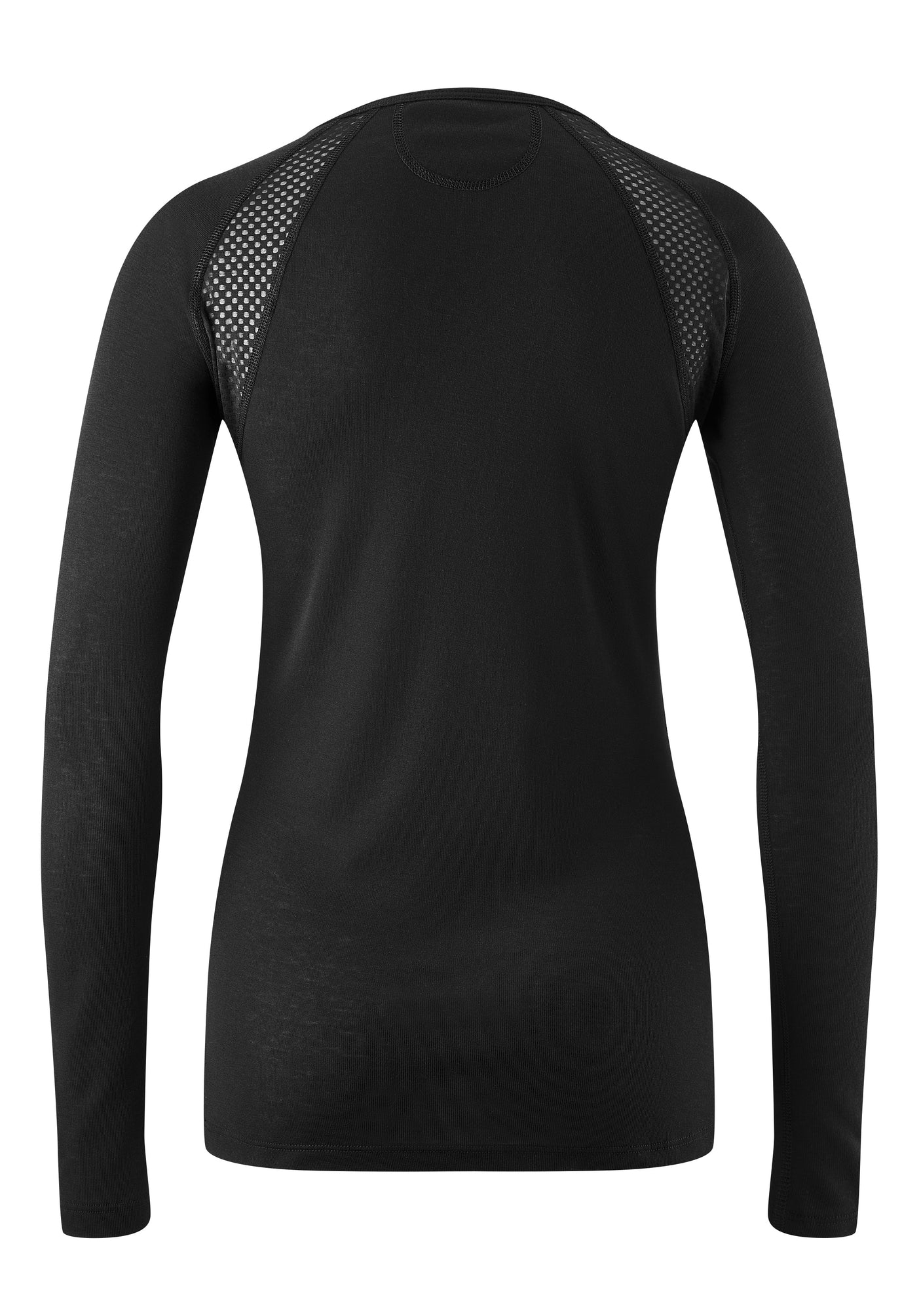 Gonso Base Chemise à manches longues Therm Femme Noir