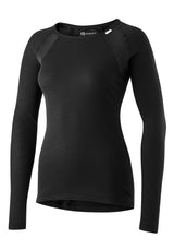 Gonso Base Chemise à manches longues Therm Femme Noir