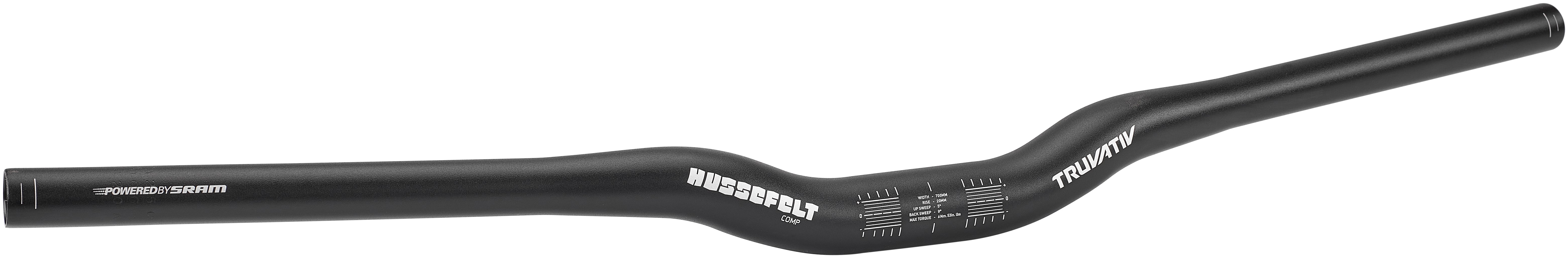 Truvativ Hussefelt Comp Rehausseur de Barre 700mm Ø31.8mm noir