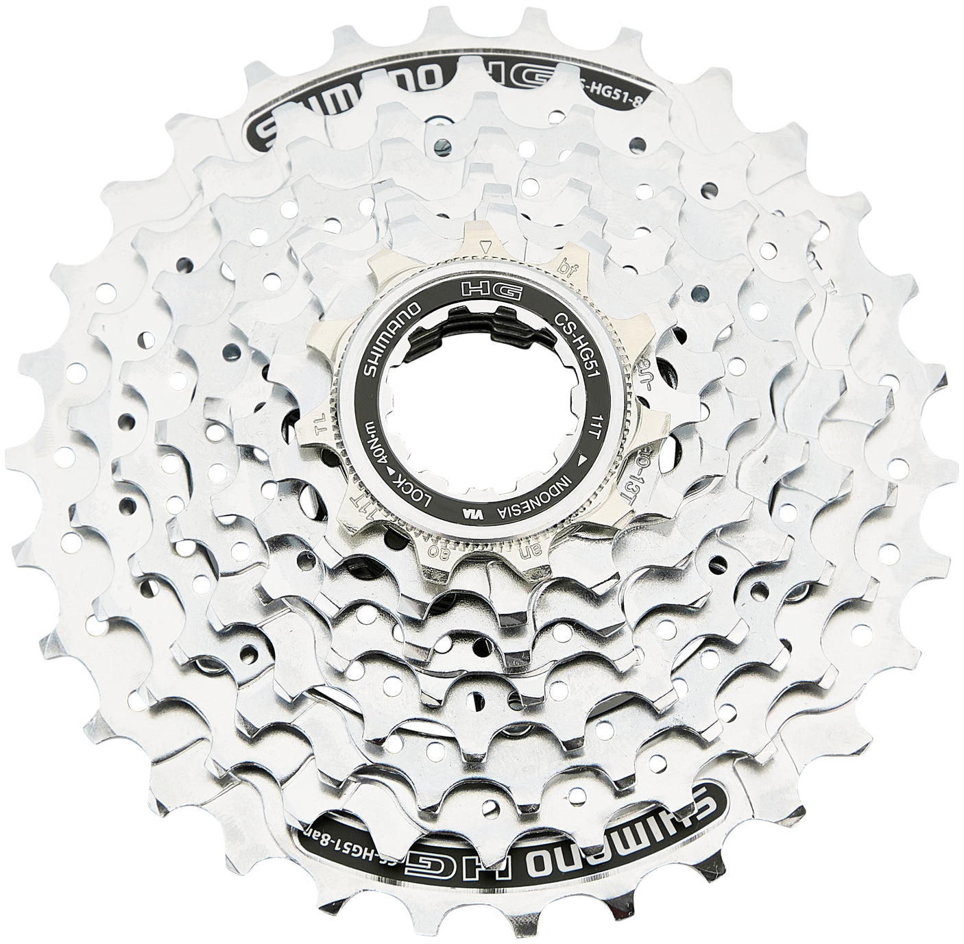 Cassette Shimano CS-HG51 8 vitesses argent