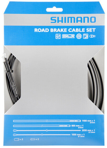 Jeu de câbles de frein Shimano Road SIL-TEC noir