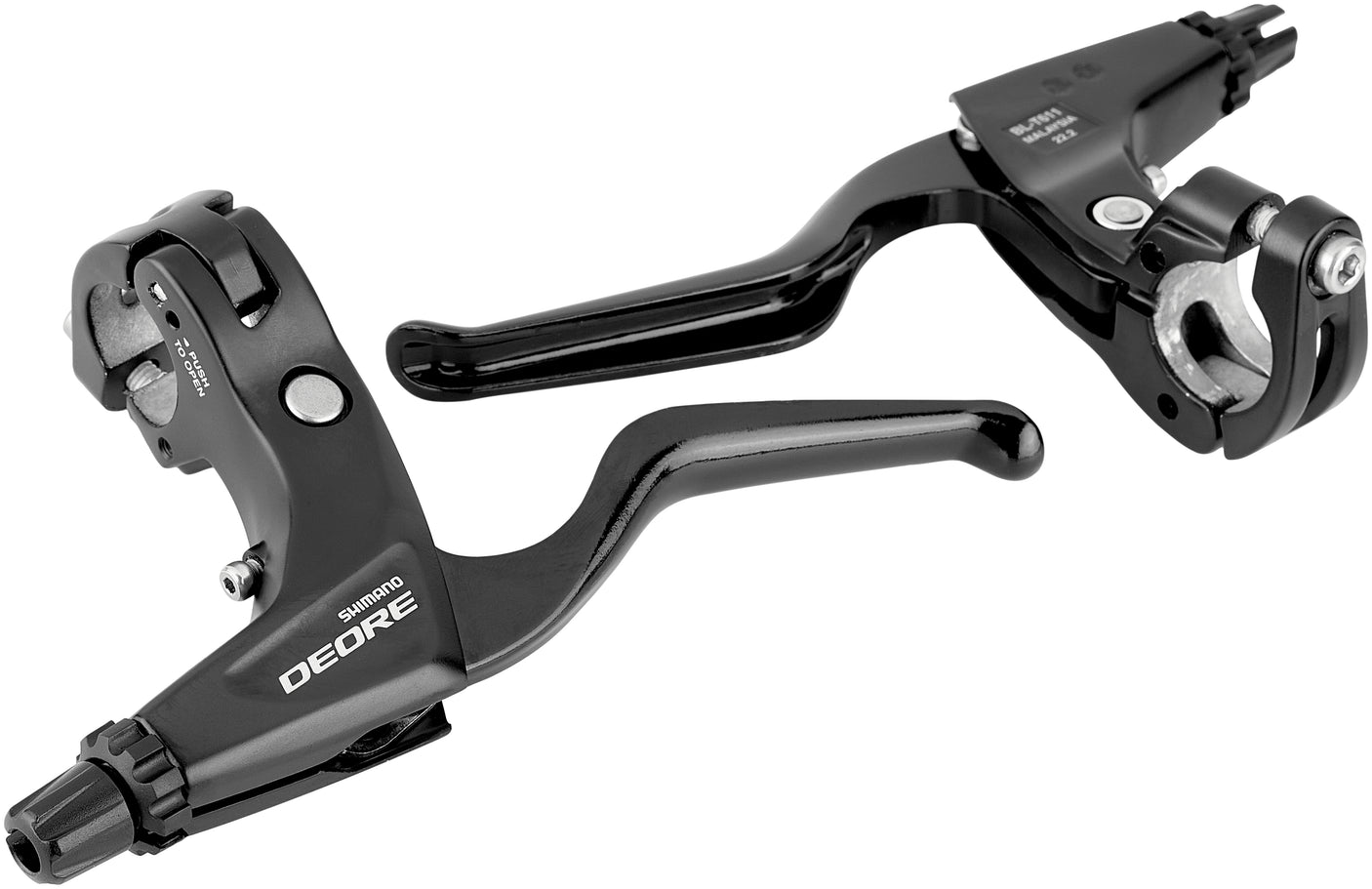 Shimano Deore BL-T611 jeu de leviers de frein V-Brake noir