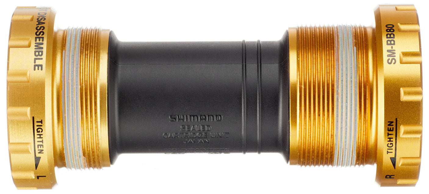 Shimano Saint SM-BB80 pédalier BSA 68/73mm or