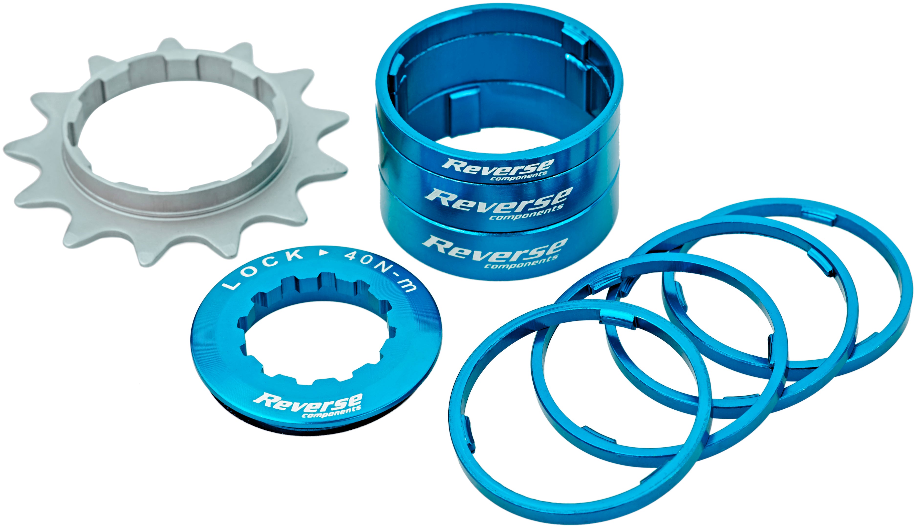 Kit Reverse Single Speed ​​​​bleu clair