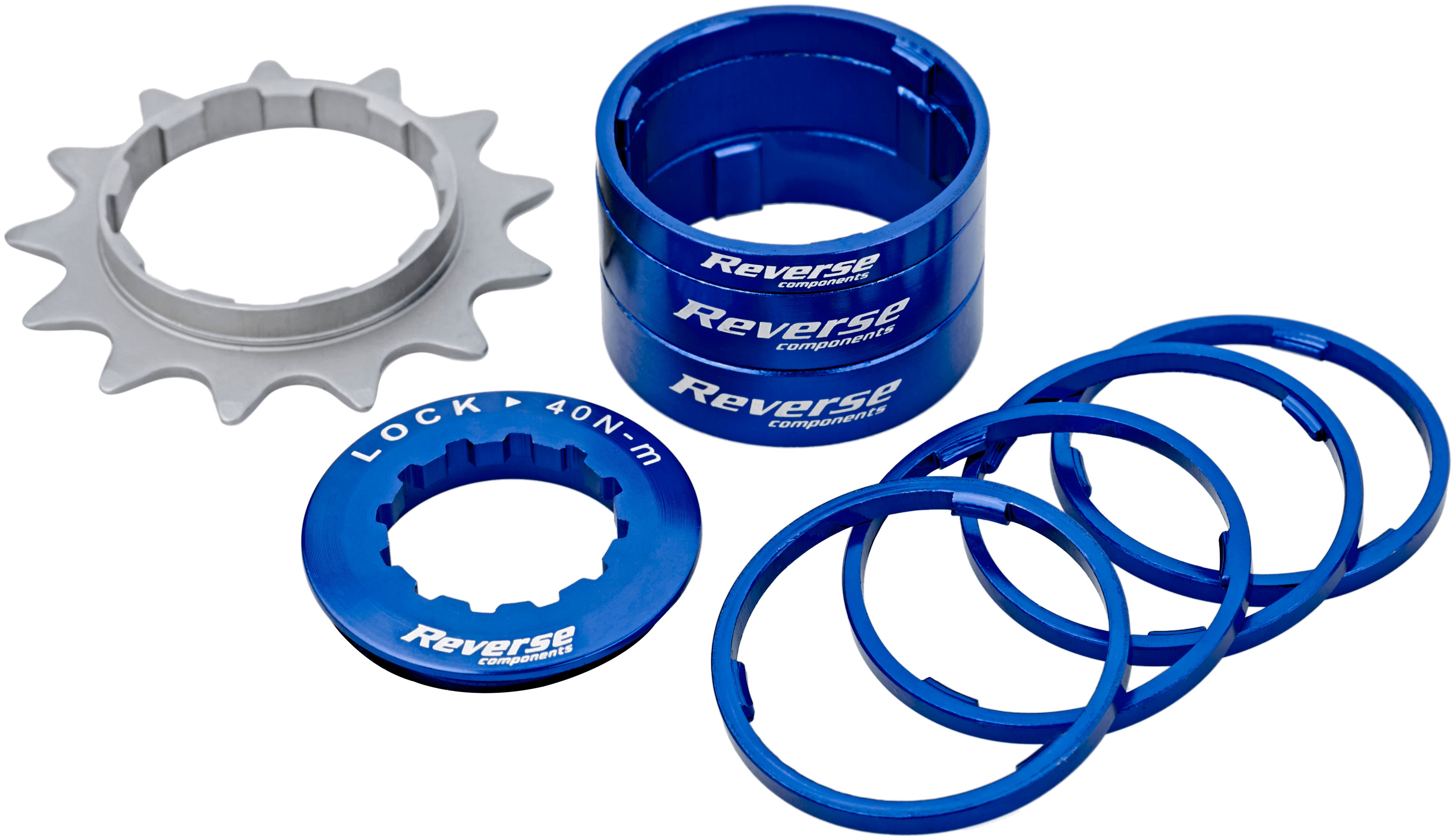 Kit Reverse Single Speed ​​​​bleu foncé