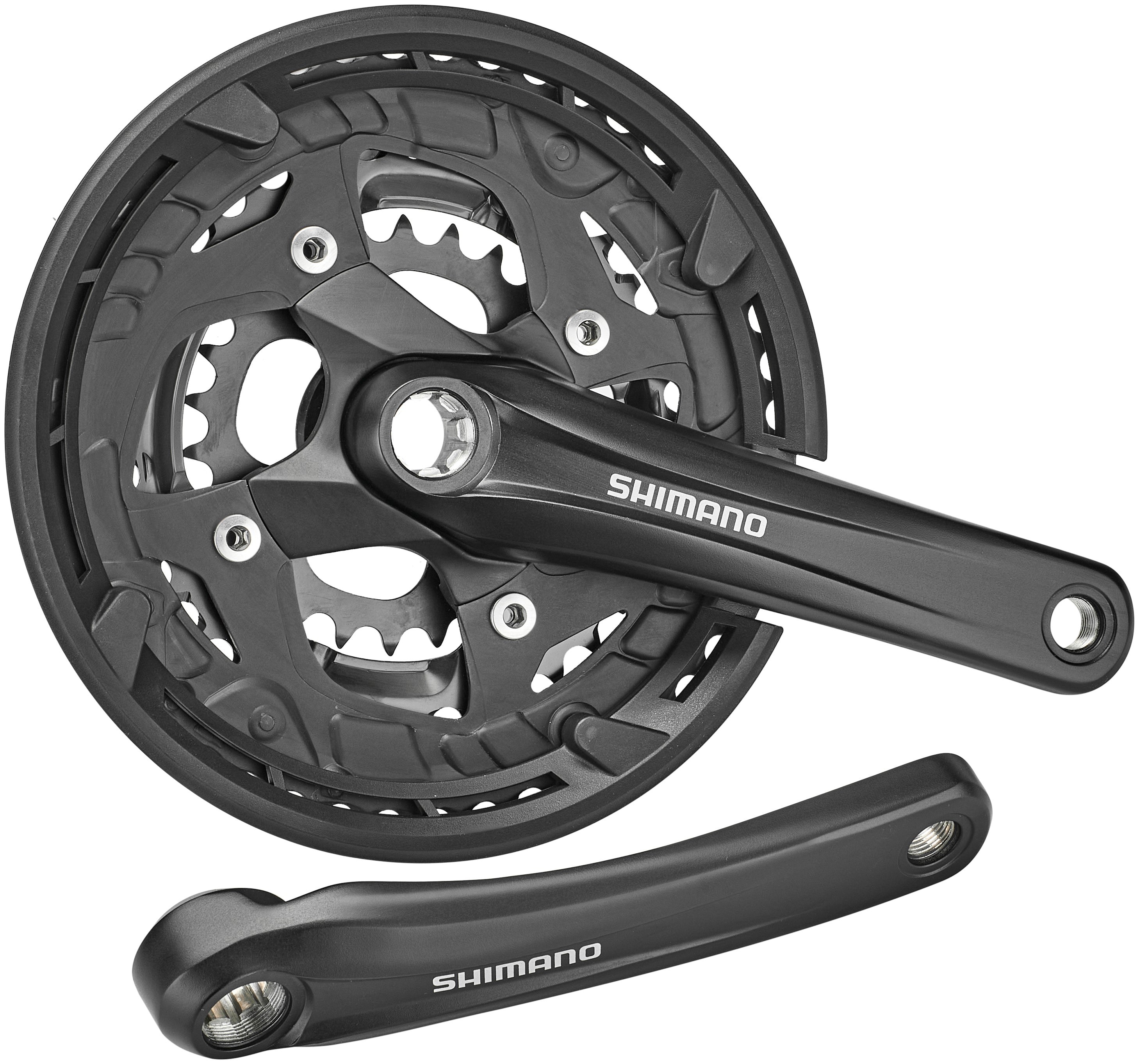 Pédalier Shimano Alivio FC-T4010 Octalink 9 vitesses noir