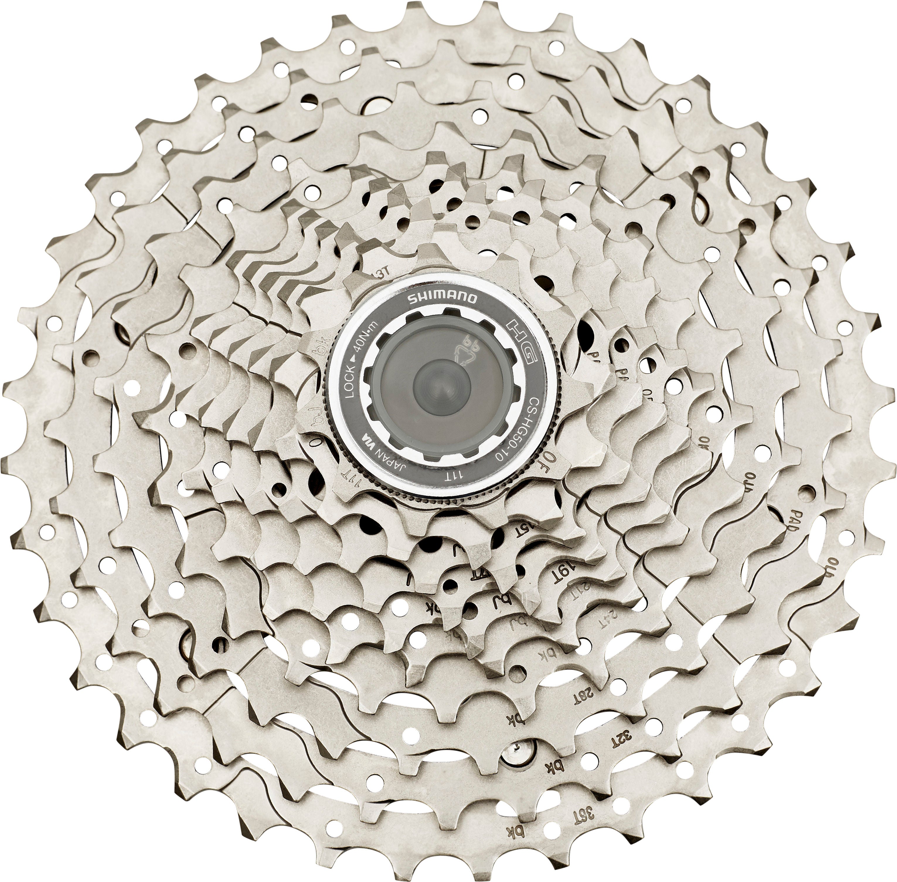 Cassette Shimano Deore CS-HG50 10 vitesses argent