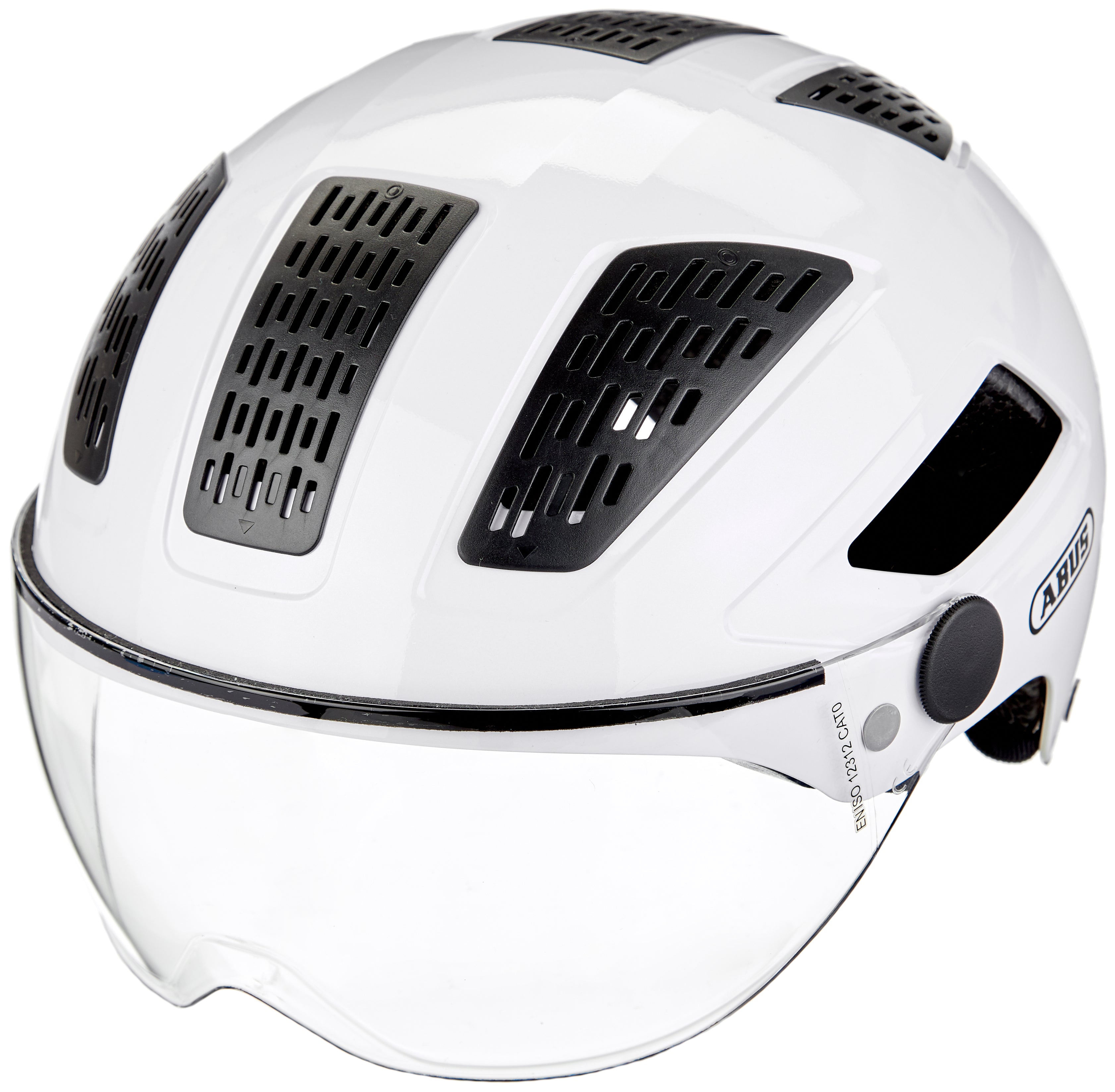 Casque ABUS Hyban 2.0 Ace blanc