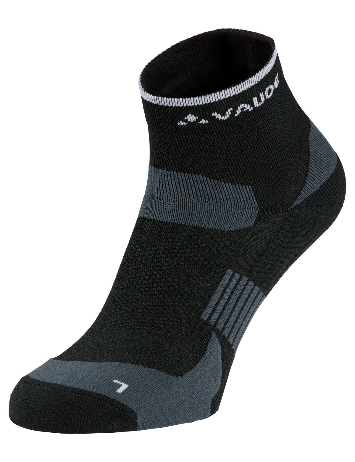 VAUDE chaussettes de vélo courtes noires