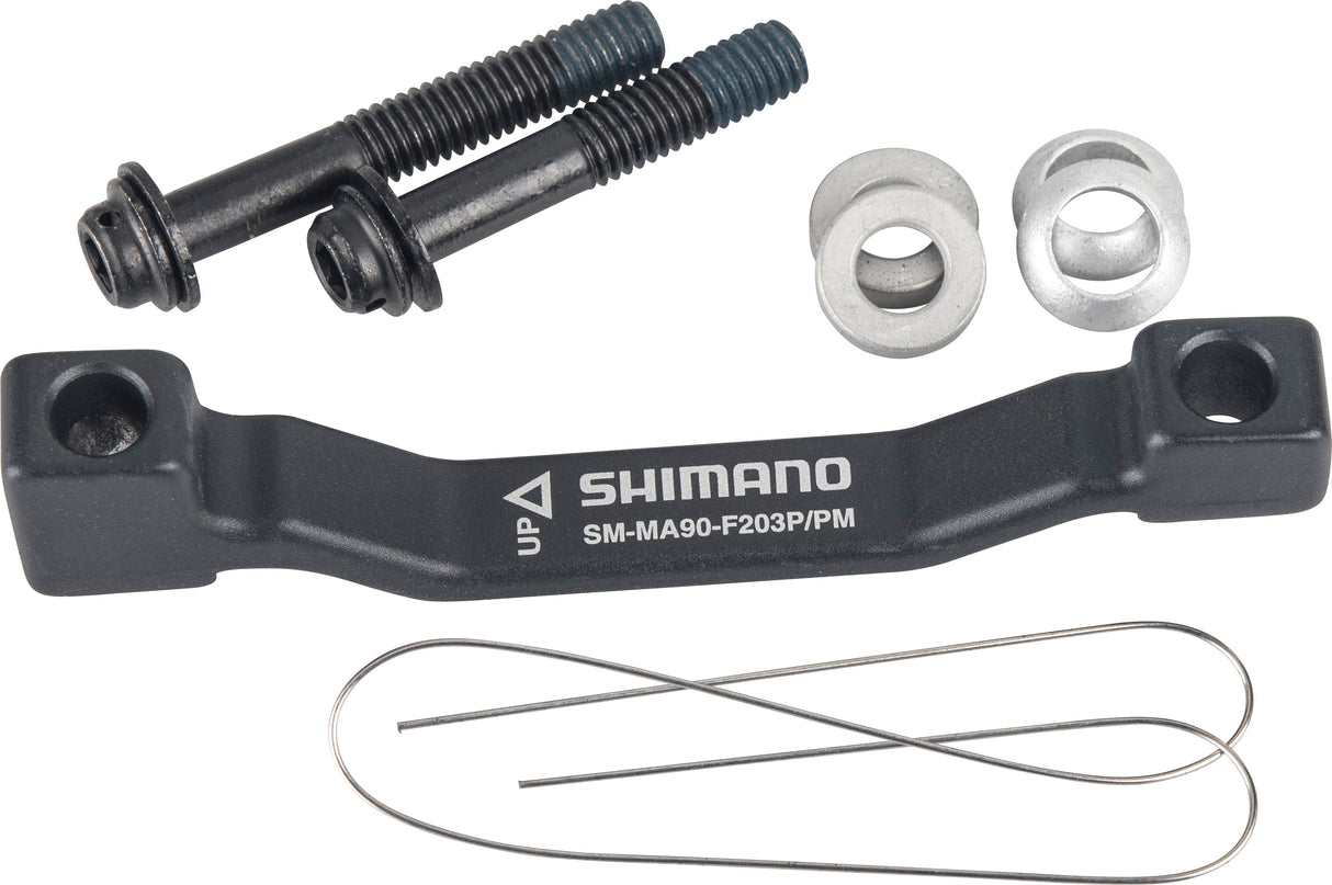 Shimano XTR SM-MA90 adaptateur de frein à disque 203mm noir
