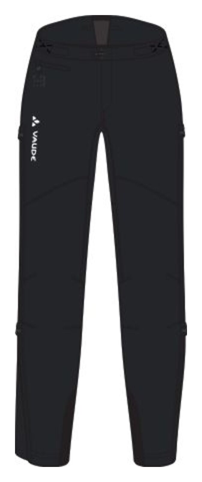 VAUDE Qimsa Softshell Pants II femme noir