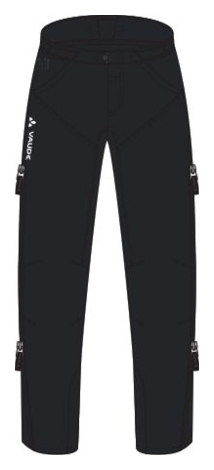 VAUDE Qimsa Softshell Pants II hommes noir