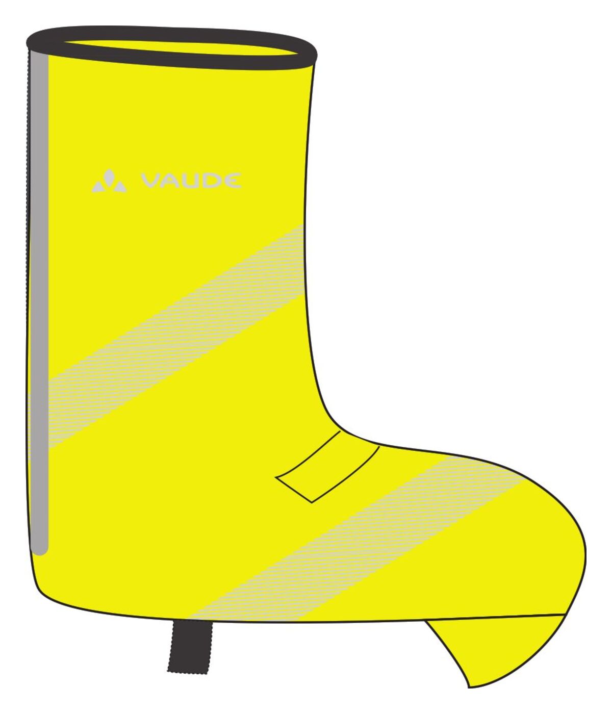 VAUDE Luminum guêtre de vélo jaune