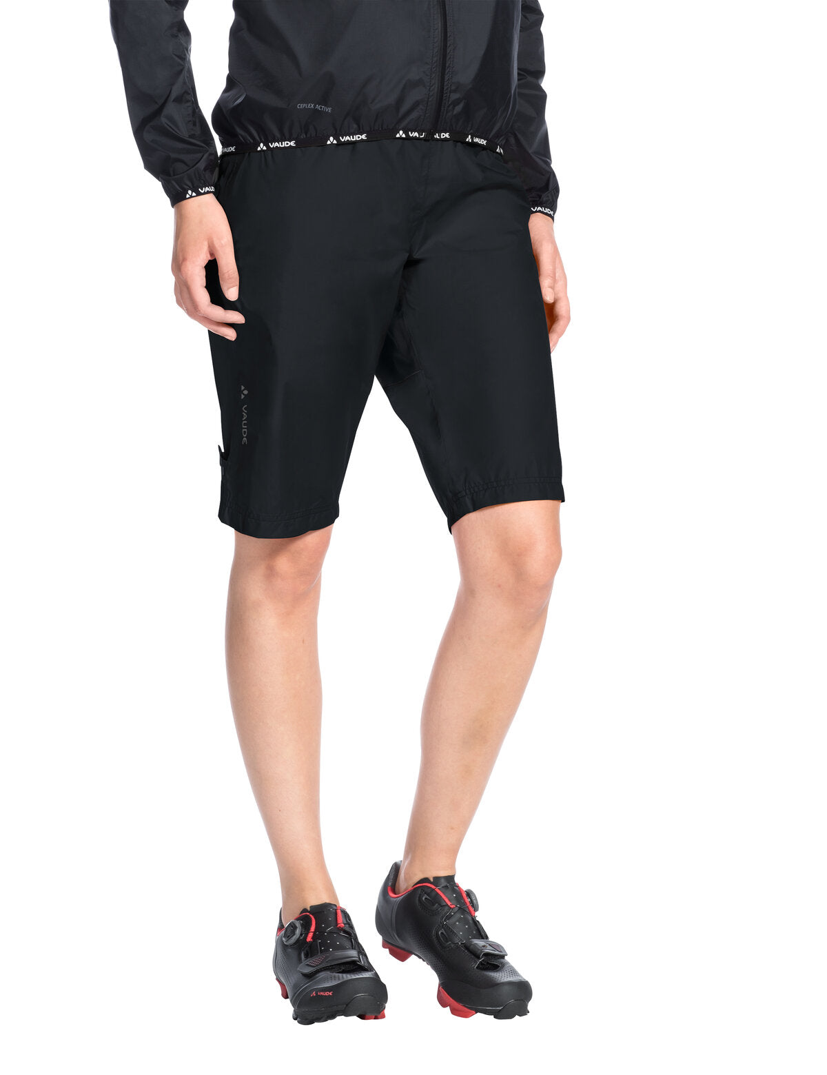 VAUDE Drop Shorts Femme, noir