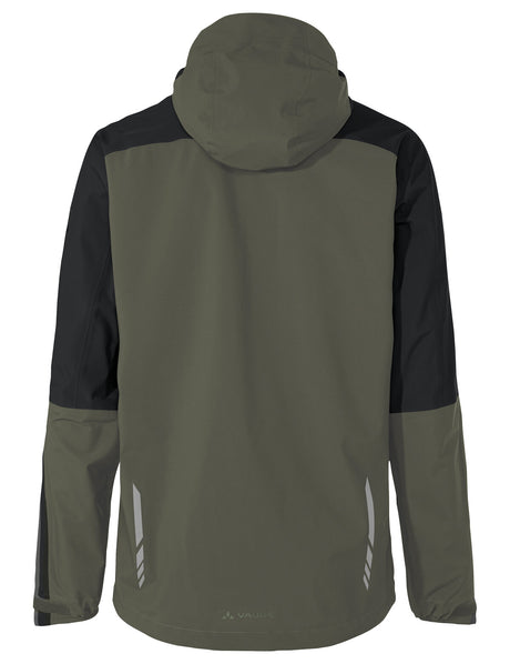 VAUDE Moab Veste de pluie Homme, kaki