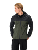 VAUDE Moab Veste de pluie Homme, kaki