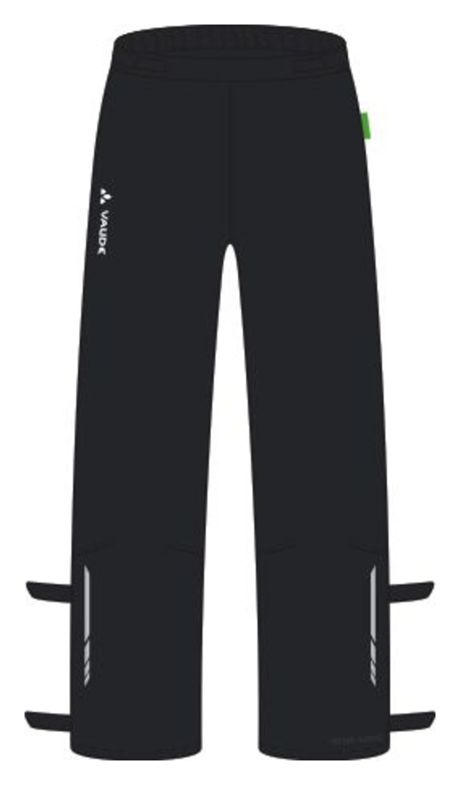 VAUDE Moab pantalon de pluie hommes noir