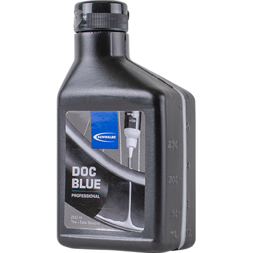 Scellant professionnel pour pneus et chambres à air Schwalbe Doc Blue 200 ml