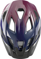 Casque ABUS Aduro 3.0 LED Vagues violettes urbaines