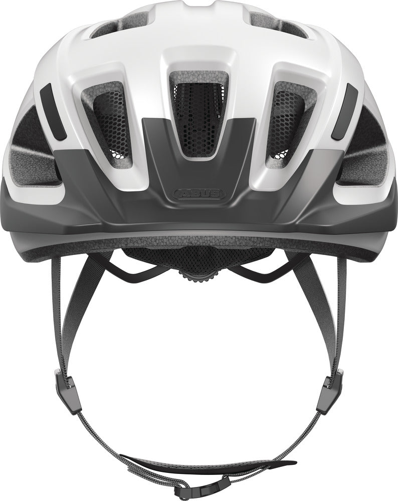 Casque ABUS Aduro 3.0 LED Urban blanc polaire