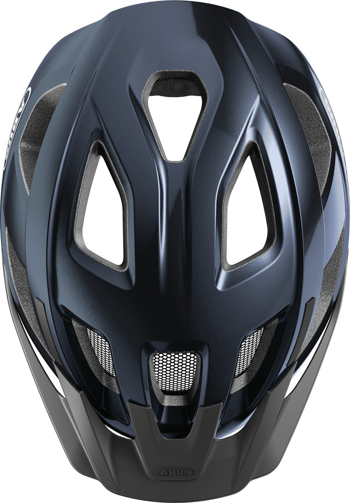 Casque ABUS Aduro 3.0 LED Urban bleu nuit