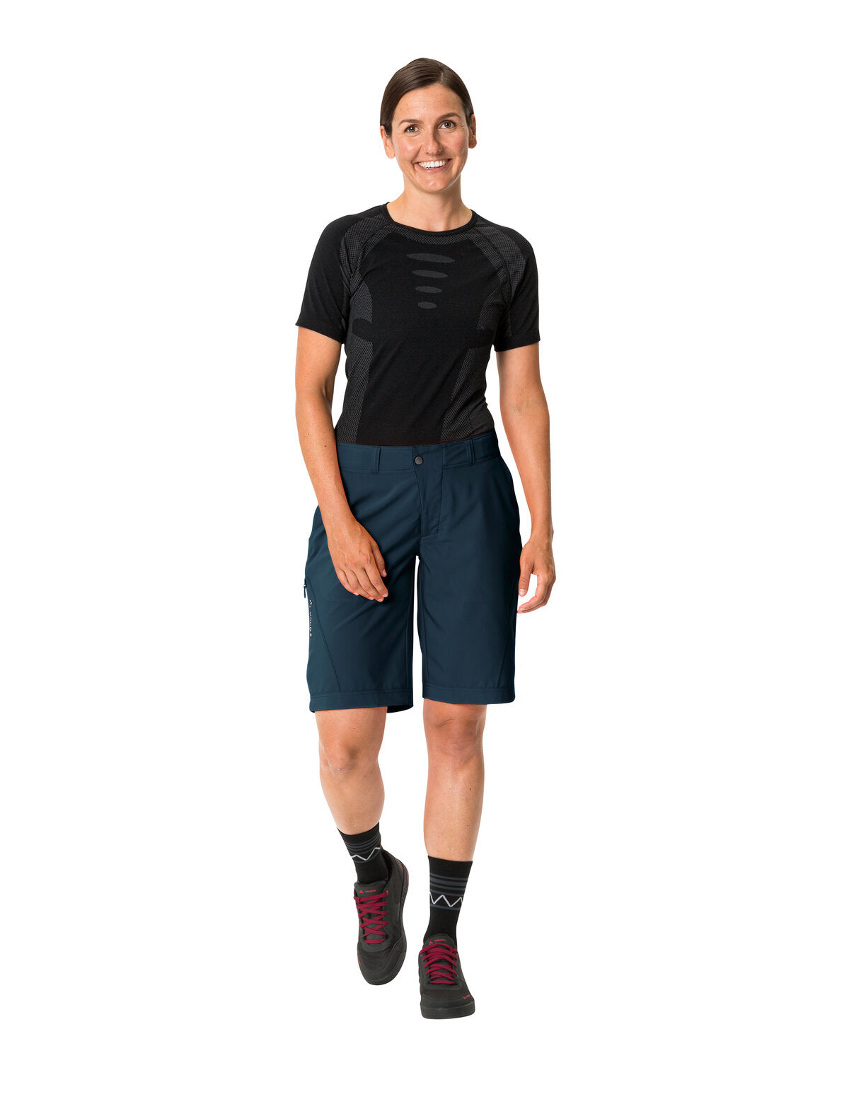 VAUDE Ledro Short Femme, bleu