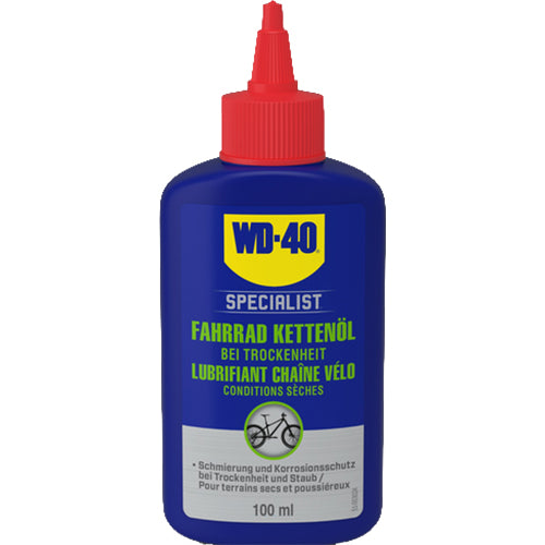 Lubrifiant spécialisé pour chaîne de vélo WD-40 pour conditions sèches 100 ml