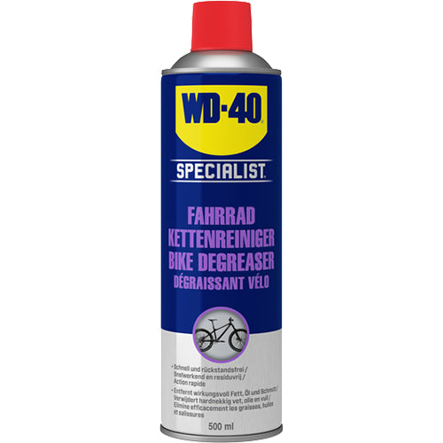 Nettoyant spécialisé pour chaîne de vélo WD-40 500 ml